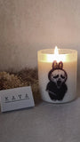 Ghost Face Kabubu Candle