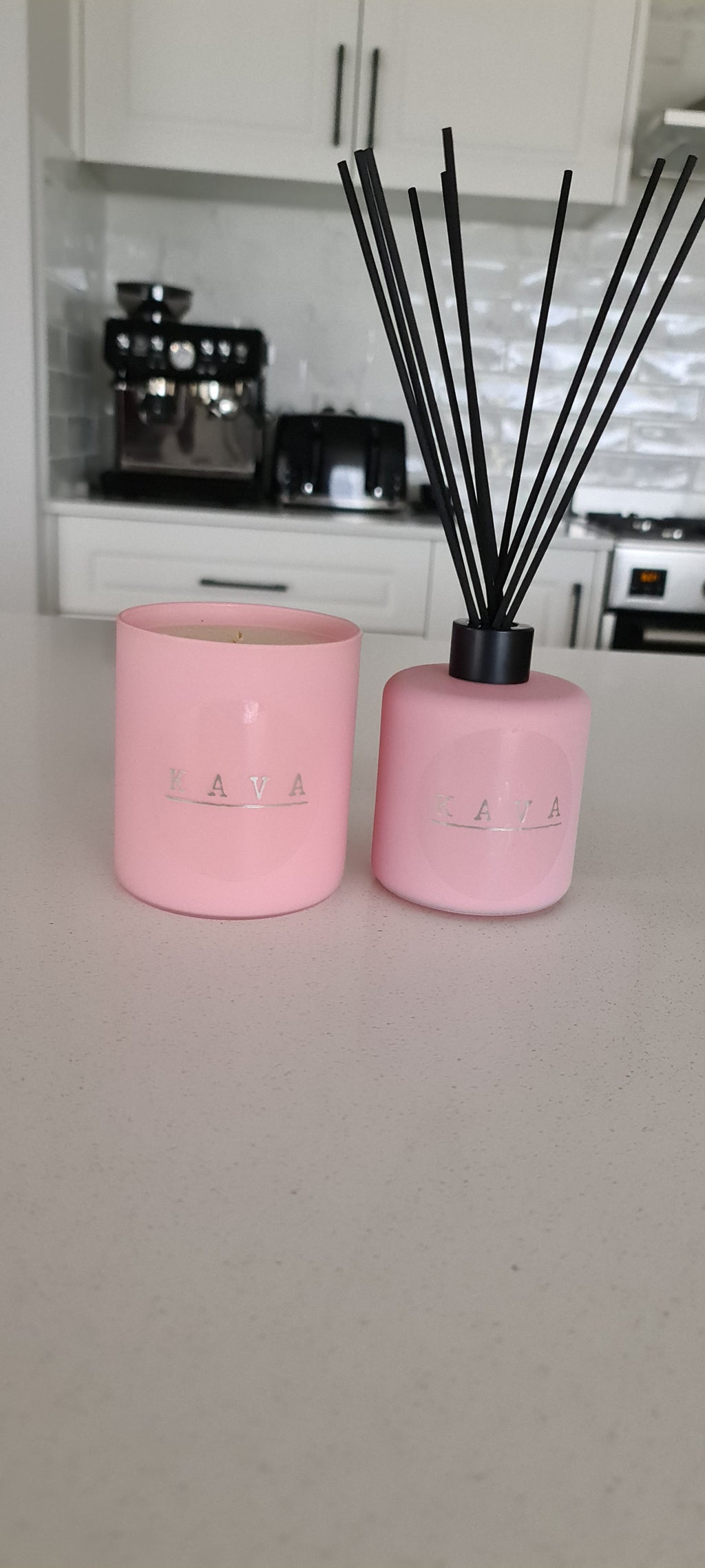 Pink Kavacandles