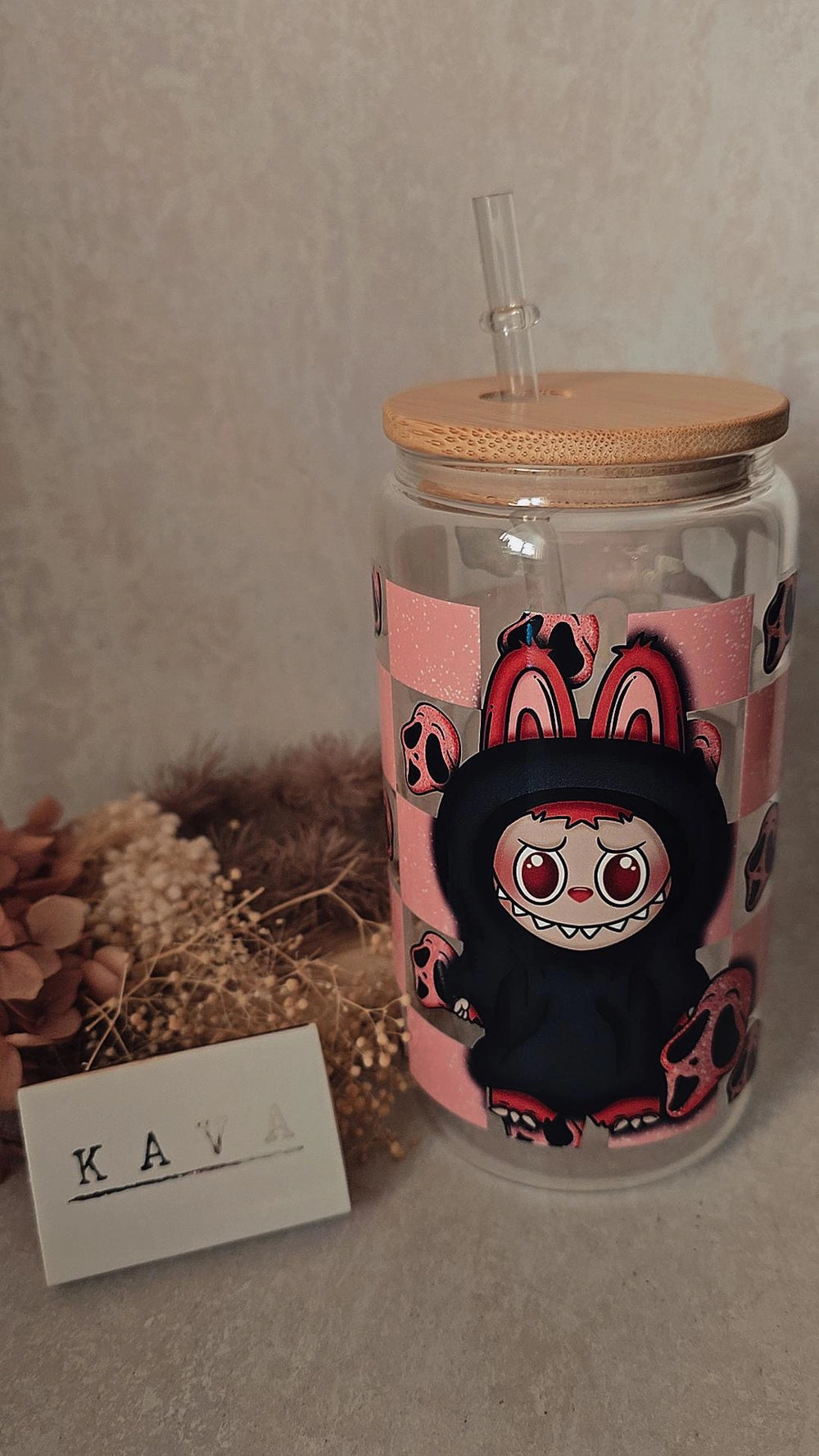 LabubuGhost Face - Tumbler