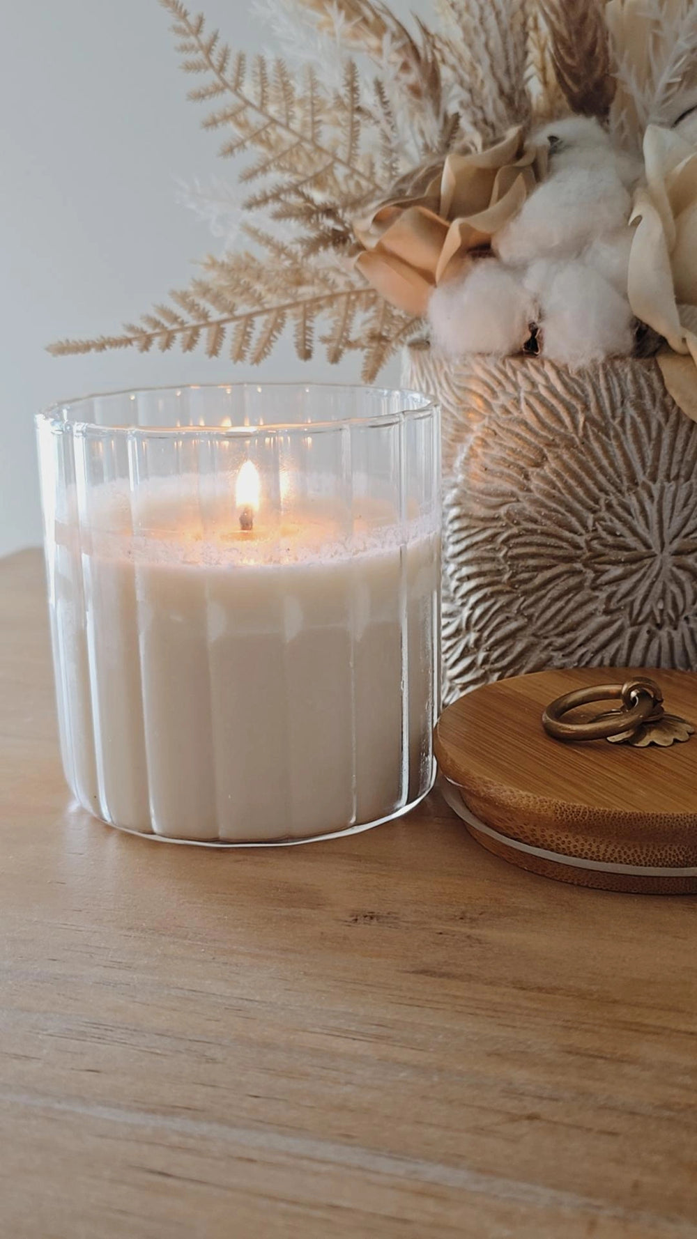 Daylesford Cathedral Tumbler Candle - Clear