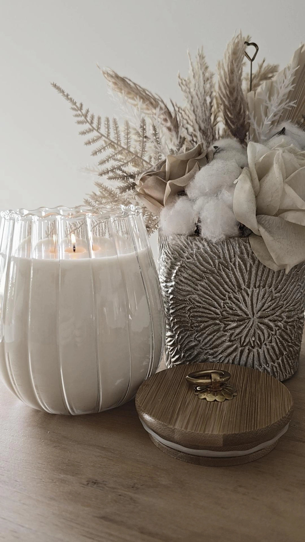 Daylesford Pumpkin Candle - Clear