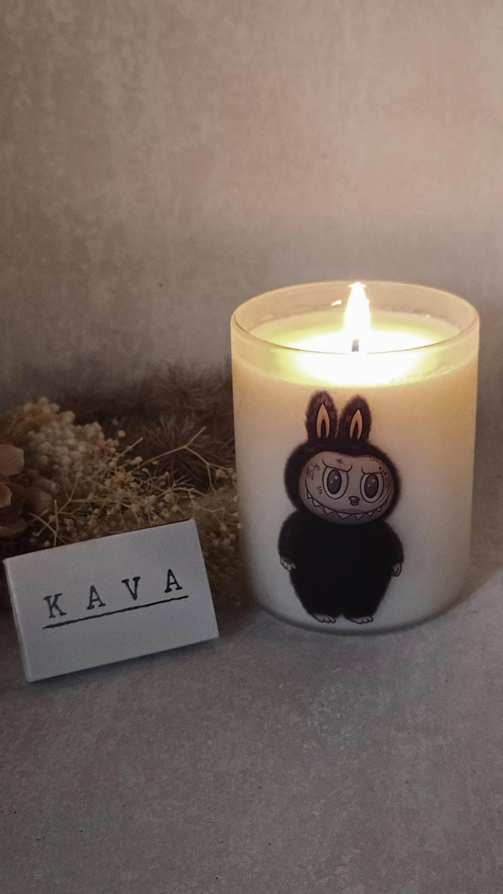 Alt Tattooed Kabubu Candle