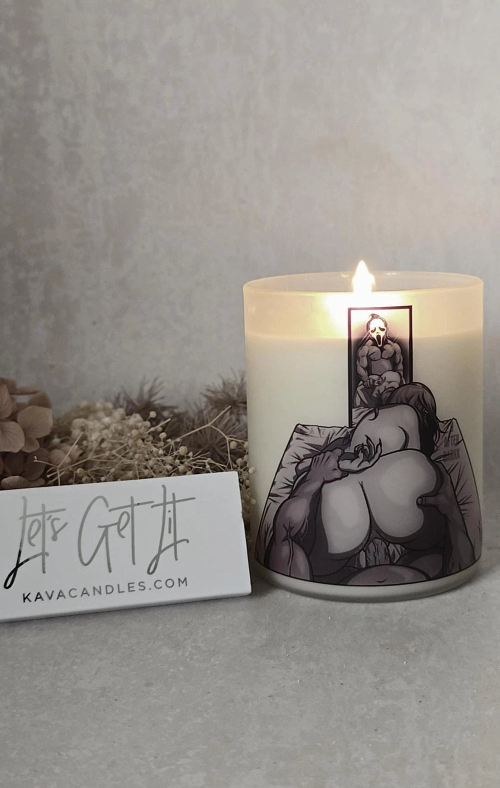 Scream For Me Candle ( D After Darkk Collab )