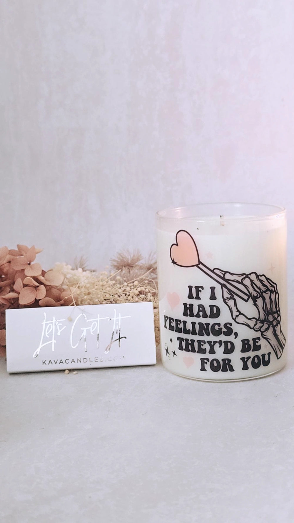If I had Feelings Lollipop Candle