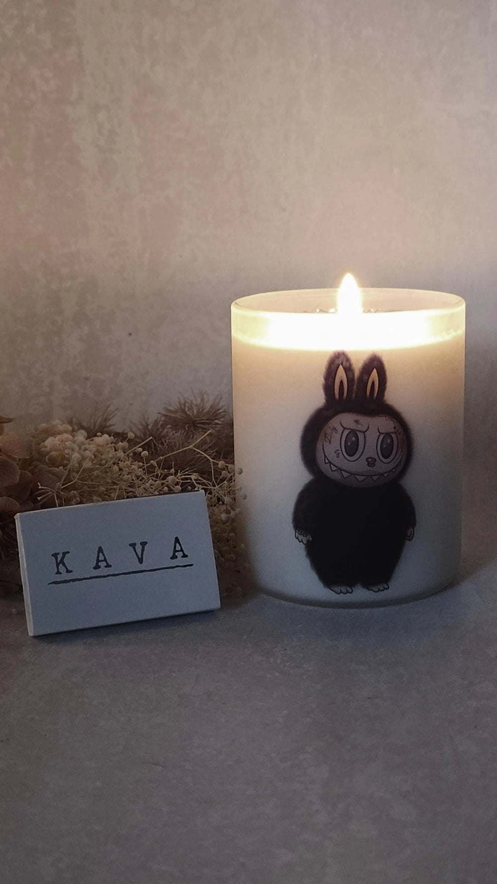 Alt Tattooed Kabubu Candle