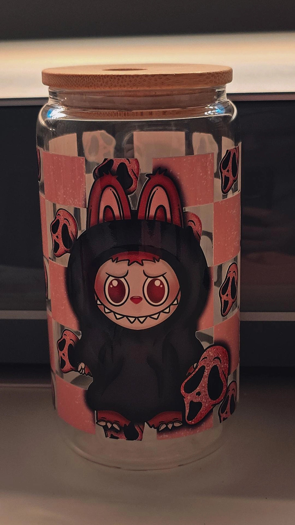 LabubuGhost Face - Tumbler
