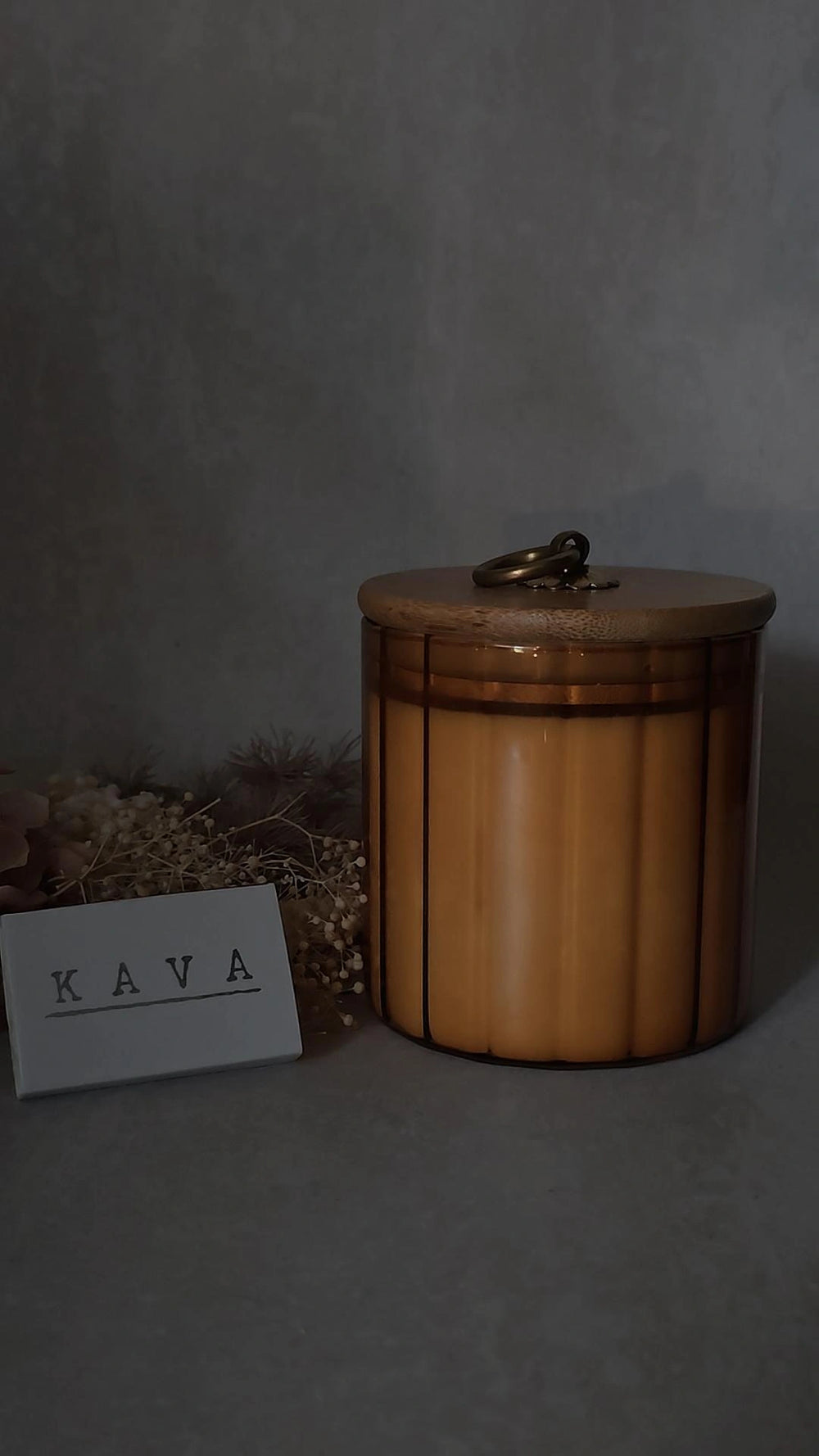 Daylesford Cathedral Tumbler Candle - Burnt Amber