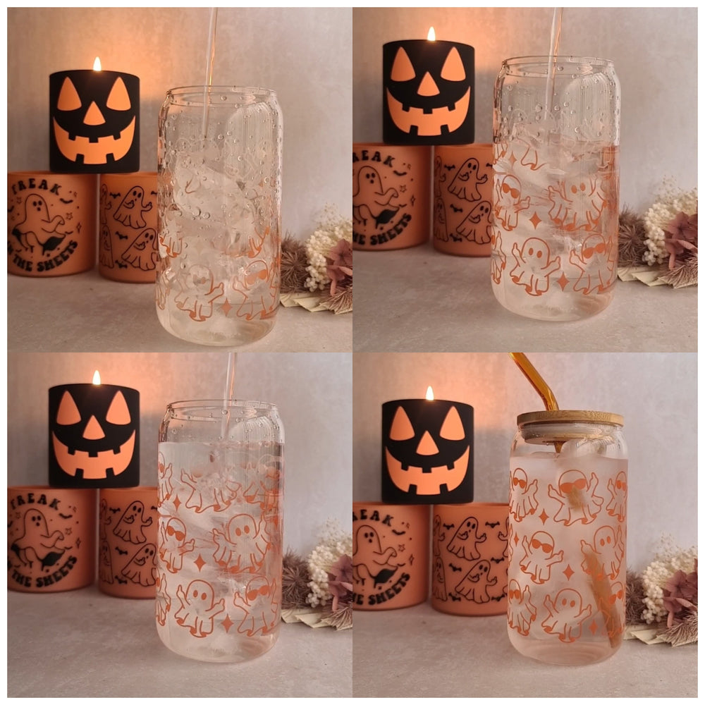 Spooky Ghost Tumbler  COLOUR CHANGING